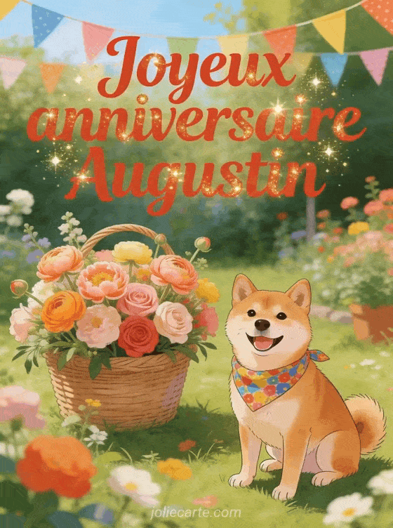 Joyeux anniversaire Augustin - Joyeux anniversaire augustin gif