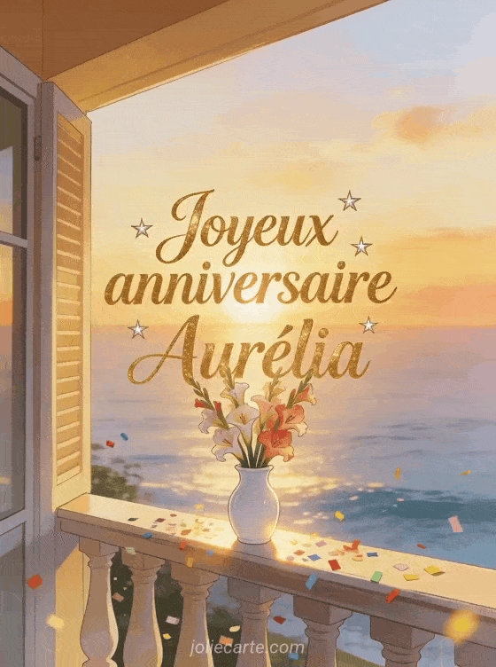Joyeux anniversaire Aurélia - Joyeux anniversaire aurelia image