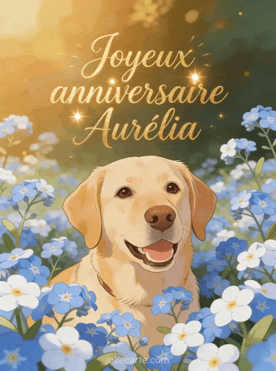 Joyeux anniversaire Aurélia - Joyeux anniversaire aurelia gif anime