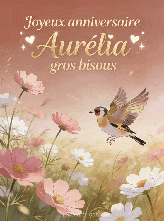 Joyeux anniversaire Aurélia - Joyeux anniversaire aurelia gros bisous