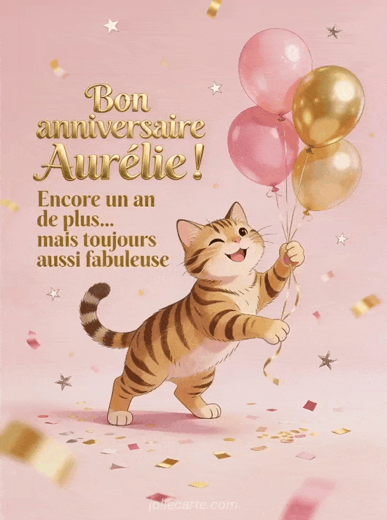 Joyeux anniversaire Aurelie - Bon anniversaire aurelie