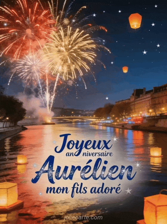 Joyeux anniversaire Aurélien - Joyeux anniversaire aurelien mon fils