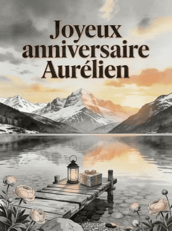Joyeux anniversaire Aurélien - Joyeux anniversaire aurelien homme