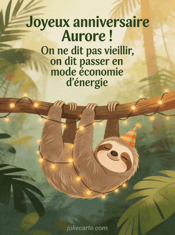 Joyeux anniversaire Aurore - Joyeux anniversaire aurore humour