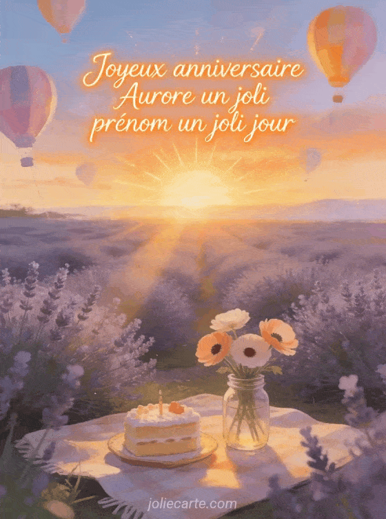 Joyeux anniversaire Aurore - Joyeux anniversaire aurore gif