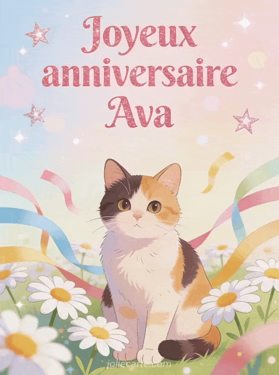 Joyeux anniversaire Ava - Joyeux anniversaire ava image