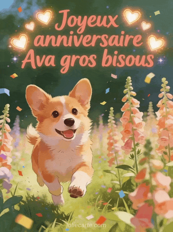 Joyeux anniversaire Ava - Joyeux anniversaire ava gros bisous