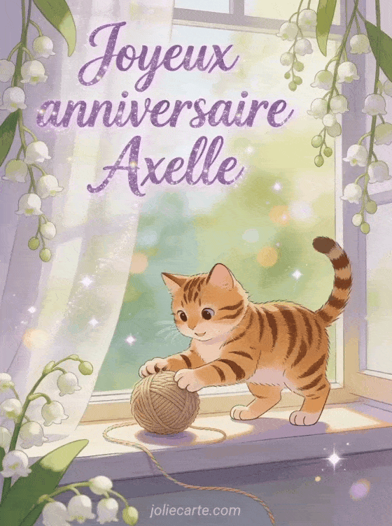 Joyeux anniversaire Axelle - Joyeux anniversaire axelle image