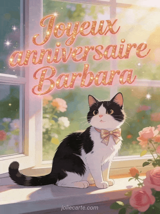 Joyeux anniversaire Barbara - Carte joyeux anniversaire barbara gratuite