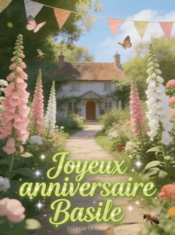 Joyeux anniversaire Basile - Joyeux anniversaire basile gif