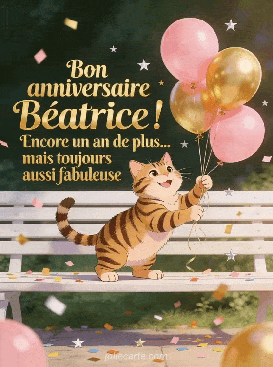 Joyeux anniversaire Beatrice - Bon anniversaire beatrice