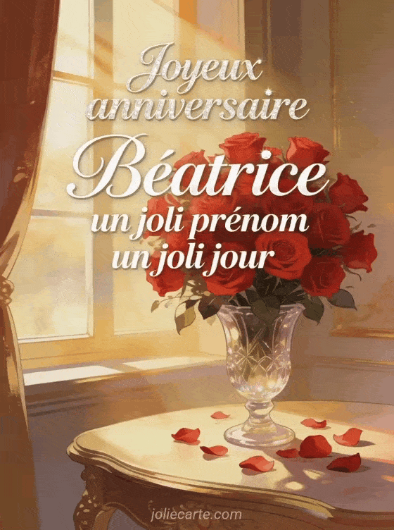 Joyeux anniversaire Béatrice - Joyeux anniversaire beatrice fleurs