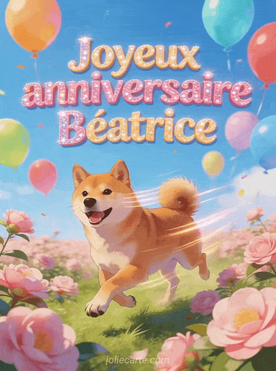 Joyeux anniversaire Béatrice - Joyeux anniversaire beatrice gif