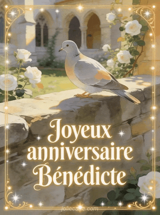Joyeux anniversaire Bénédicte - Joyeux anniversaire benedicte gif anime