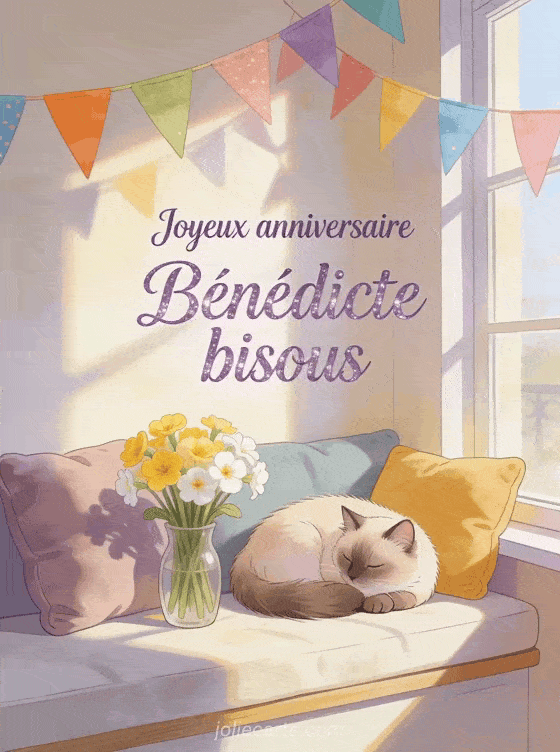 Joyeux anniversaire Bénédicte - Joyeux anniversaire benedicte bisous