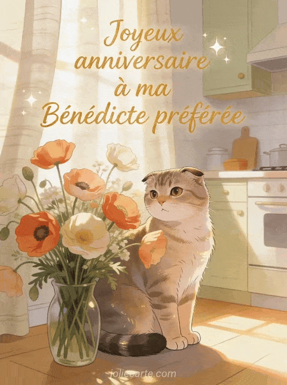 Joyeux anniversaire Bénédicte - Joyeux anniversaire benedicte fleurs