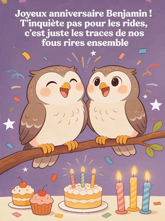 Joyeux anniversaire Benjamin - Joyeux anniversaire benjamin rigolo