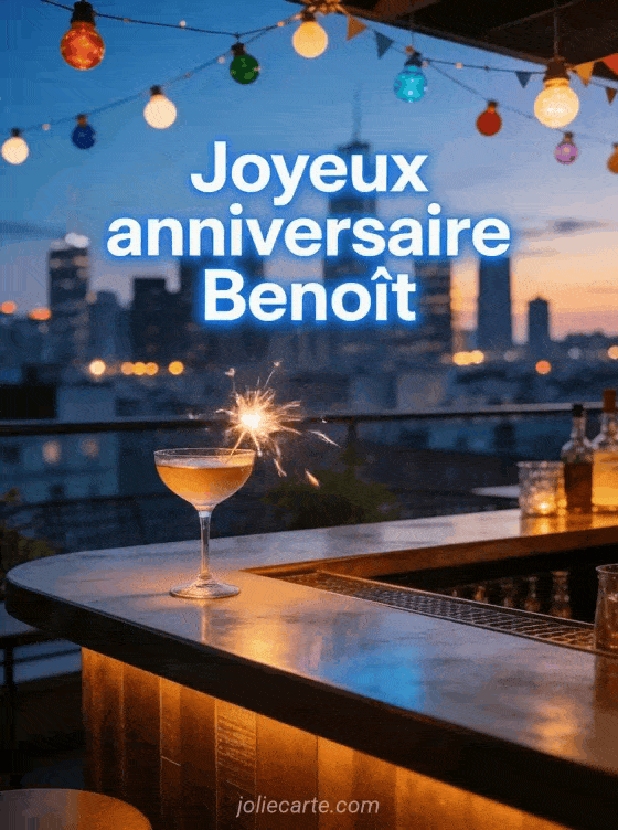Joyeux anniversaire Benoît - Joyeux anniversaire benoit homme