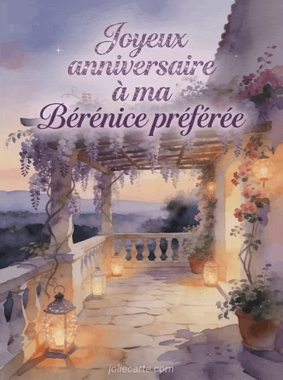 Joyeux anniversaire Bérénice - Joyeux anniversaire berenice gif