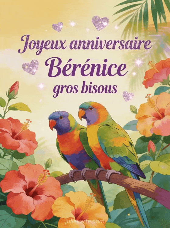 Joyeux anniversaire Bérénice - Joyeux anniversaire berenice gros bisous