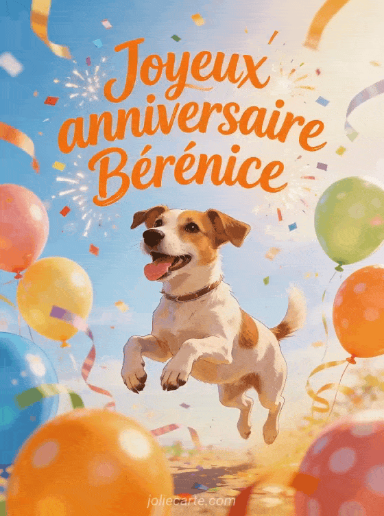 Joyeux anniversaire Bérénice - Joyeux anniversaire berenice gif anime
