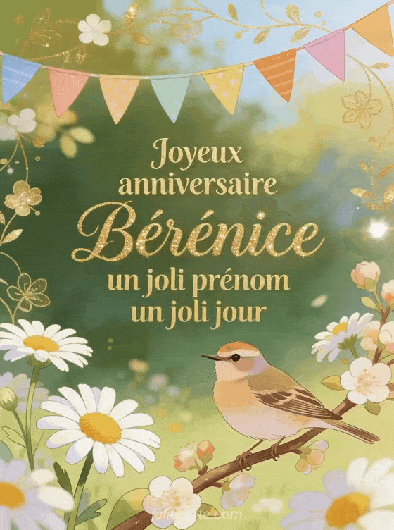Joyeux anniversaire Bérénice - Joyeux anniversaire berenice image