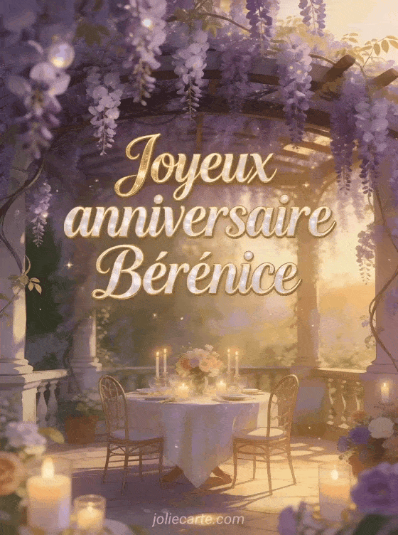 Joyeux anniversaire Bérénice - Joyeux anniversaire berenice fleurs