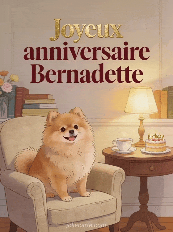 Joyeux anniversaire Bernadette - Joyeux anniversaire bernadette image