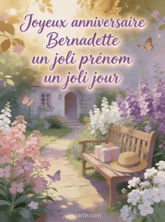 Joyeux anniversaire Bernadette - Joyeux anniversaire bernadette fleurs