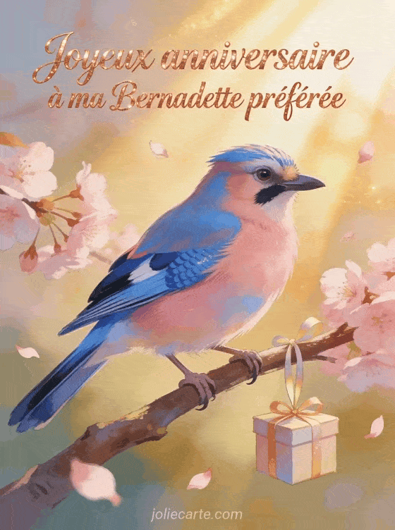 Joyeux anniversaire Bernadette - Joyeux anniversaire bernadette gif
