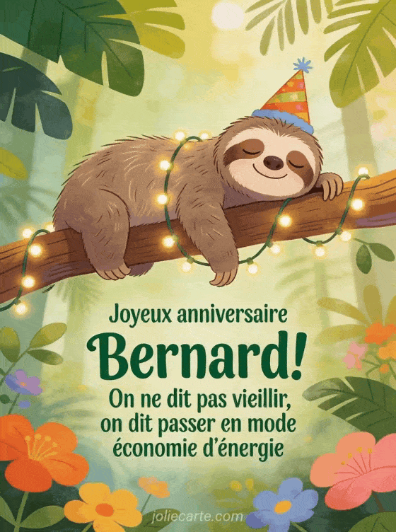 Joyeux anniversaire Bernard - Joyeux anniversaire bernard humour