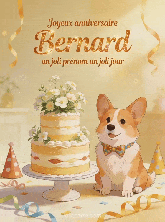 Joyeux anniversaire Bernard - Joyeux anniversaire bernard image
