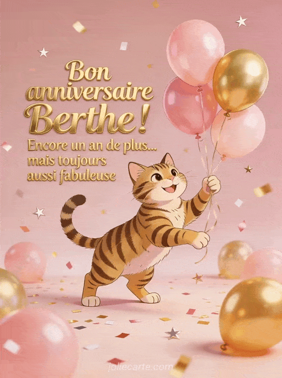 Joyeux anniversaire Berthe - Bon anniversaire berthe
