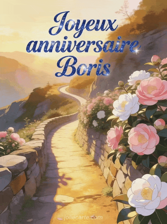 Joyeux anniversaire Boris - Joyeux anniversaire boris gif anime