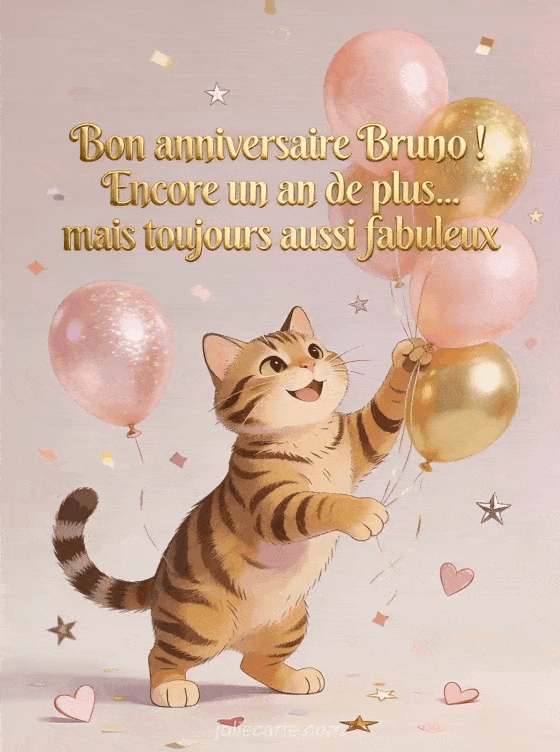 Joyeux anniversaire Bruno - Bon anniversaire bruno