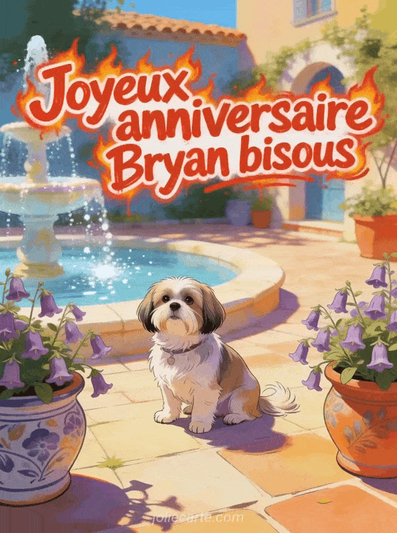 Joyeux anniversaire Bryan - Joyeux anniversaire bryan bisous