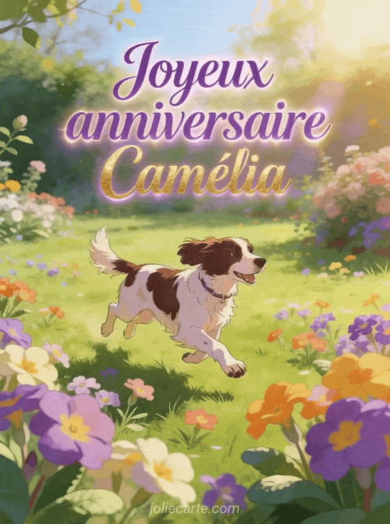 Joyeux anniversaire Camélia - Joyeux anniversaire camelia image