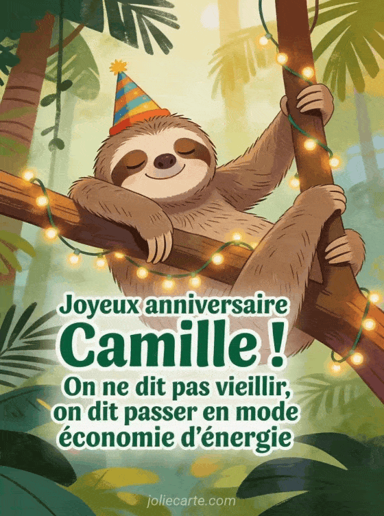 Joyeux anniversaire Camille - Joyeux anniversaire camille humour