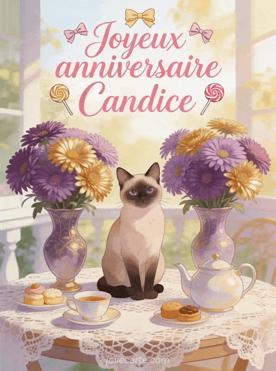 Joyeux anniversaire Candice - Joyeux anniversaire candice gif