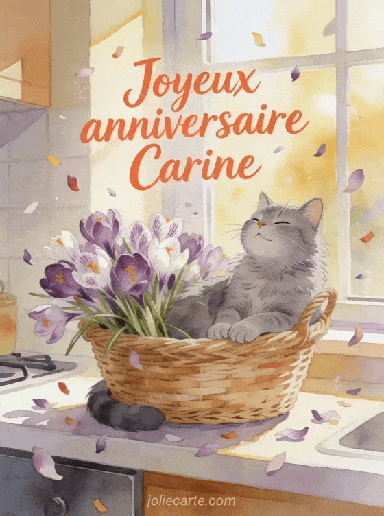 Joyeux anniversaire Carine - Joyeux anniversaire carine fleurs