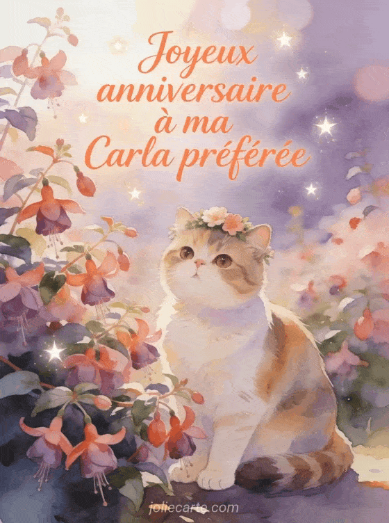 Joyeux anniversaire Carla - Joyeux anniversaire carla fleurs