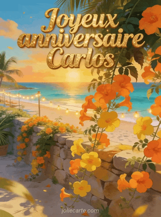 Joyeux anniversaire Carlos - Joyeux anniversaire carlos image