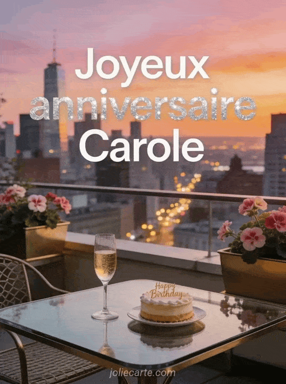 Joyeux anniversaire Carole - Joyeux anniversaire carole femme