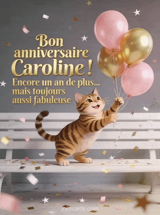 Joyeux anniversaire Caroline - Bon anniversaire caroline
