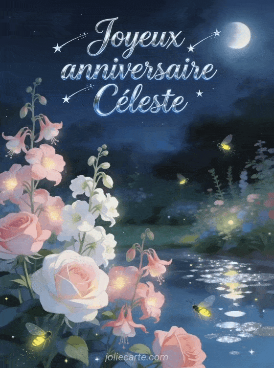 Joyeux anniversaire Céleste - Joyeux anniversaire celeste image