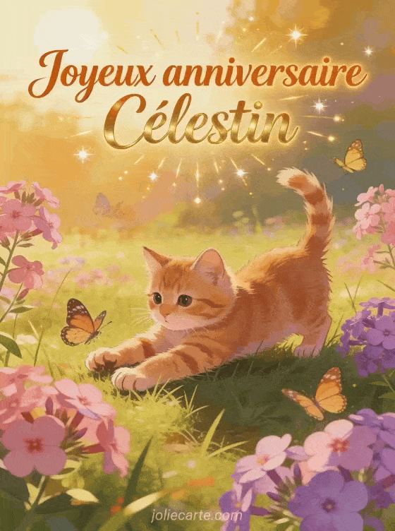 Joyeux anniversaire Célestin - Joyeux anniversaire celestin image