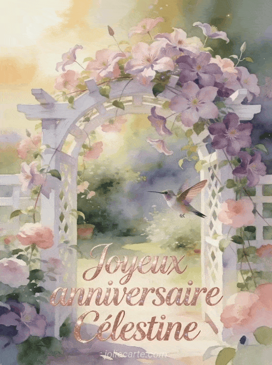 Joyeux anniversaire Célestine - Joyeux anniversaire celestine fleurs