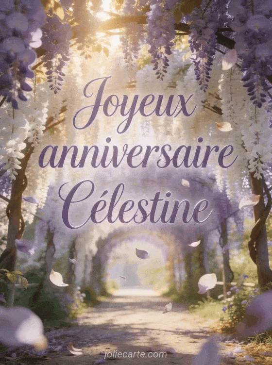 Joyeux anniversaire Célestine - Joyeux anniversaire celestine image