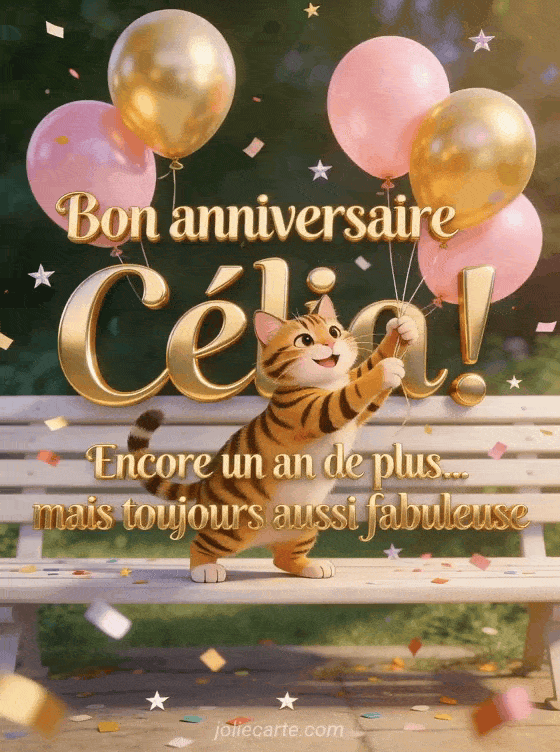 Joyeux anniversaire Celia - Bon anniversaire celia