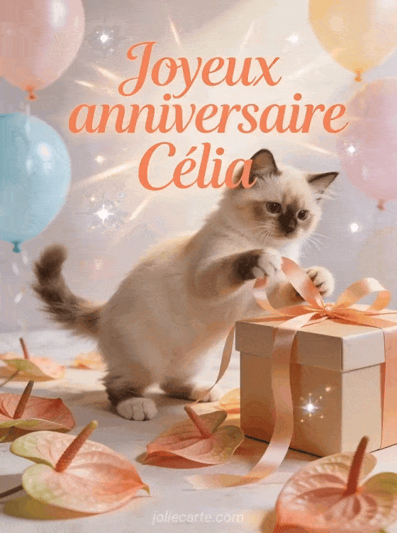 Joyeux anniversaire Célia - Joyeux anniversaire celia fille